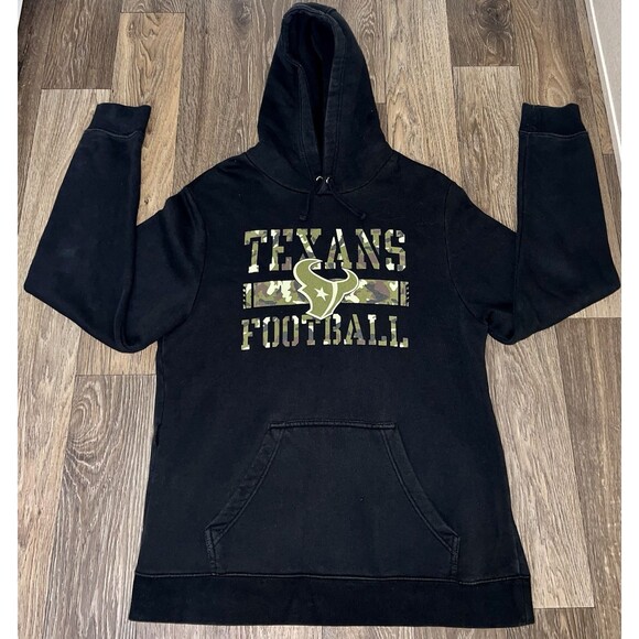 Houston Texans Hooded Pullover Sweatshirt NFL Football - Probably Size L - Picture 1 of 3